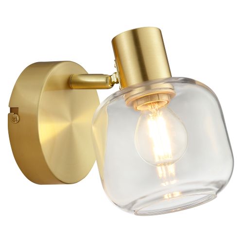 Spot 1 tête LINDSET Doré