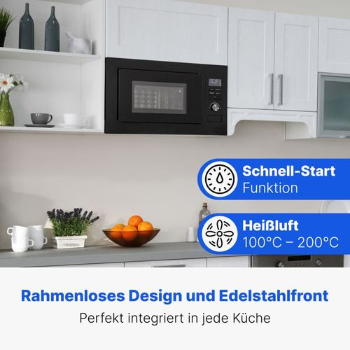 Micro Ondes Encastrable Avec Grill Noir  Mwg3001heb-noir