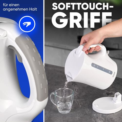 Bouilloire 1,7l 2200w Blanche  Wk6079cb-blanc