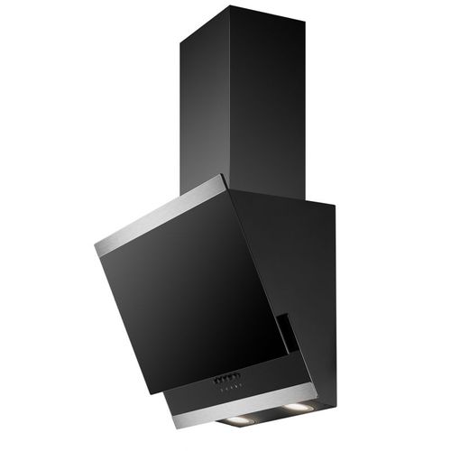 Hotte Inclinée à LED Noir 60 cm - Du7610-g-noir