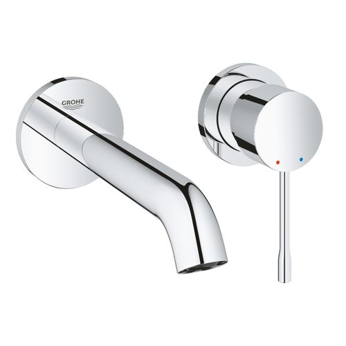 Grohe Façade Mitigeur Mural Lavabo Essence - Taille M - Chromé
