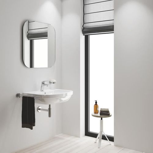 Mitigeur Lavabo Monocommande Eurostyle Bec Fixe - Economie D'eau - Chrome