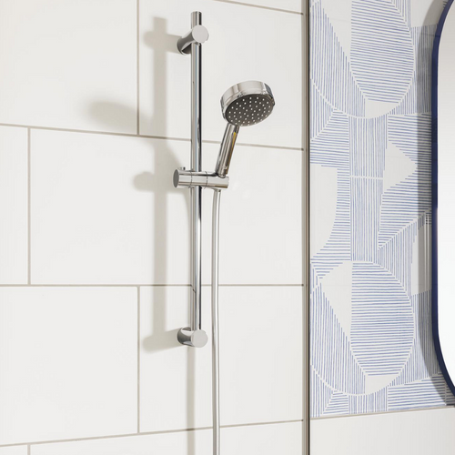 Pommeau De Douche Grohe Quickfix Vitalio Comfort 100 2 Jets Avec Flexible Et Barre
