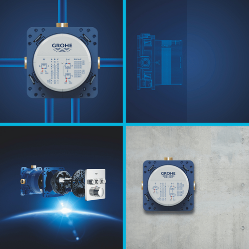 Grohe - Corps D'encastrement Universel Rapido Smartbox 1/2
