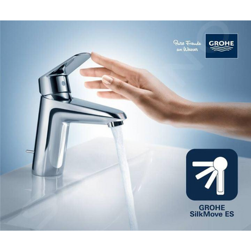 Mitigeur Lavabo Start 2021 Monocomande Taille M Avec Vidage Push-open Chromé
