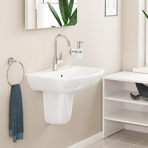 Mitigeur Lavabo Grohe Quickfix Start Edge Avec Tirette Et Vidage Taille L