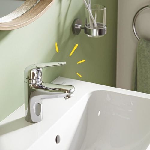 Mitigeur Monocommande - 24319001 - Lavabo Swift - Avec Sécurité Enfant - Taille S