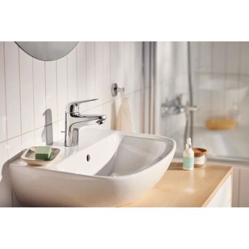 Mitigeur Monocommande Lavabo - Swift - 24325001 - Chromé - Taille M - Economie D'eau