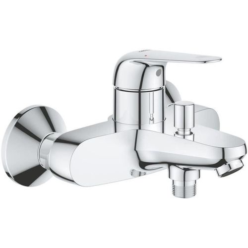 Mitigeur Monocommande Bain/douche - Grohe Swift - 24335001 - Chromé - Montage Mural Apparent