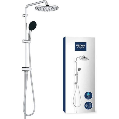 Colonne De Douche Avec Inverseur Manuel - Economie D'eau - Grohe Vitalio Start System 250 - Chromé