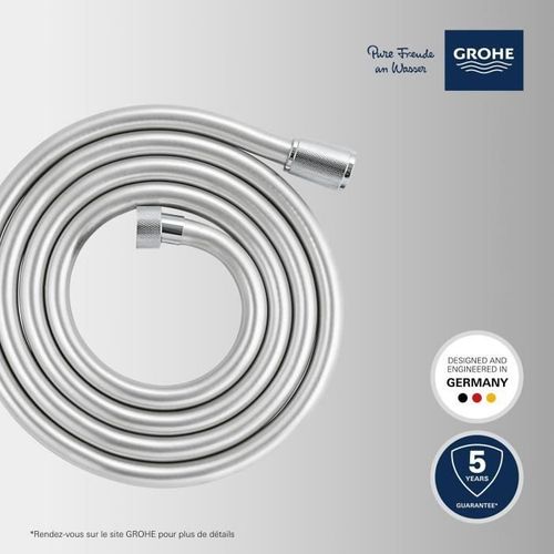 Flexible De Douche Grohe Quickfix Vitalioflex 200 Cm Chromé