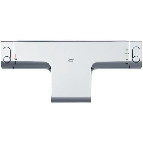 Mitigeur Mural Thermostatique Bain/douche ½ Grohtherm 2000 34174001 - Jet Cascade - Economie D'eau