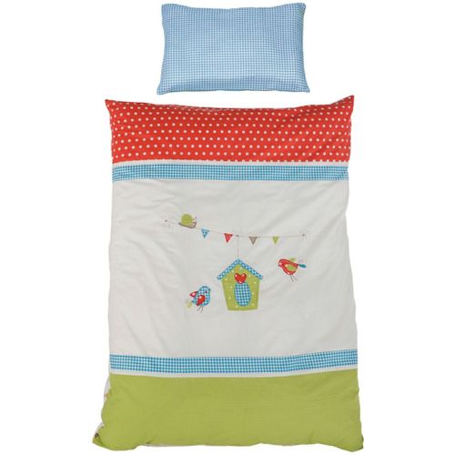 Parure De Lit Bébé Woodland Multicolore 140x200