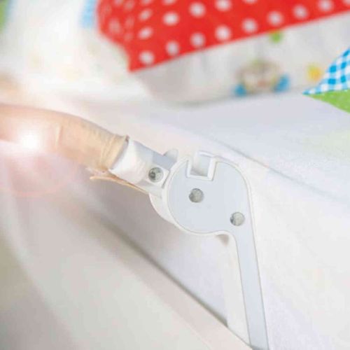 Barrière De Lit Bébé Universelle Beige 150 cm