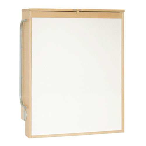 Table À Langer Murale En Bois Blanc Et Hêtre Woodland