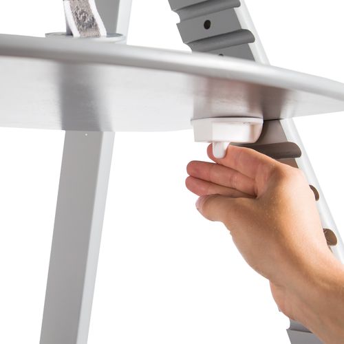 Chaise Haute Évolutive Sit Up Click - Fermeture à Clic Innovante - Gris