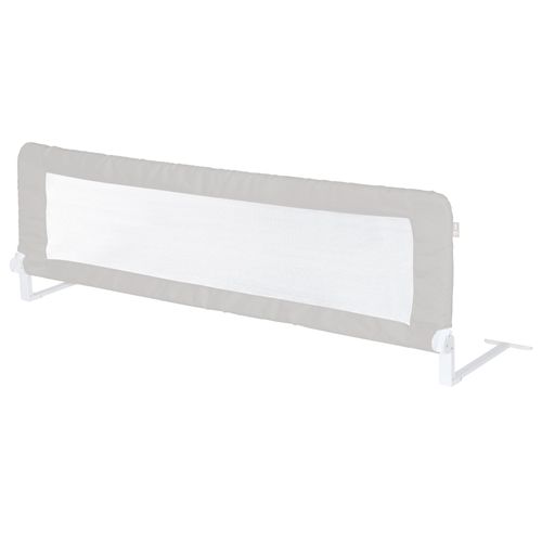 Barrière De Lit Bébé Et Enfant Klipp-klapp - 150 Cm - Antichute Et Rabattable - Gris