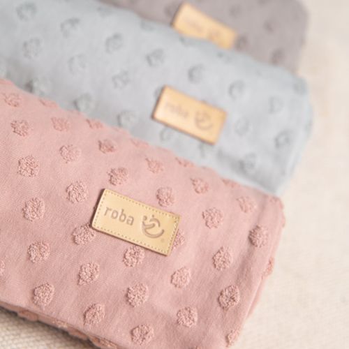 Parure De Lit Bébé 70x140 : Housse De Couette + Taie D'oreiller En Coton Bio Gris - Lil Planet