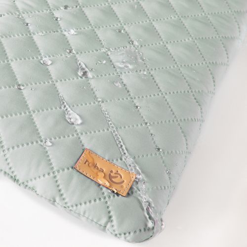 Parc Bébé Hexagonal + Tapis Roba Style Frosty Green - Bois Blanc