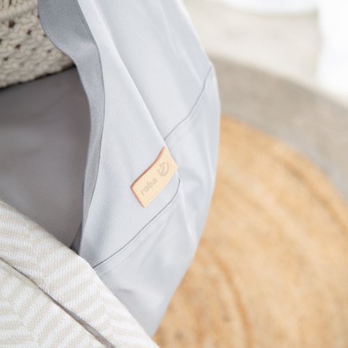 Hamac Pour Enfants En Toile Gris Avec Coussin Gonflable - Idéal Pour Intérieur Et Extérieur