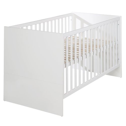Lit Bébé Évolutif Lilo - Hauteur Réglable - 70x140cm - Blanc