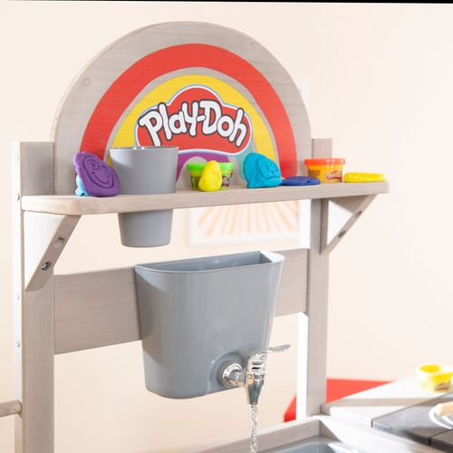 Cuisine Enfant Extérieure Avec Kit De Pâte à Modeler Et Accessoires X Play-doh