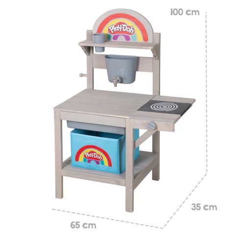 Cuisine Enfant Extérieure Avec Kit De Pâte à Modeler Et Accessoires X Play-doh