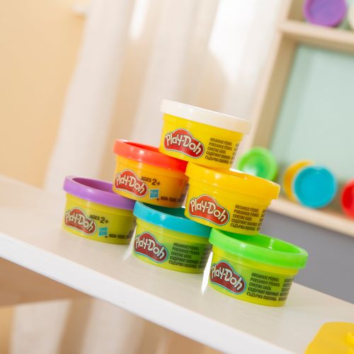 6 Pots De Pâte à Modeler + Table Et Chaise + Tapis Et Accessoire - Pour Enfants Dès 3 X Play-doh