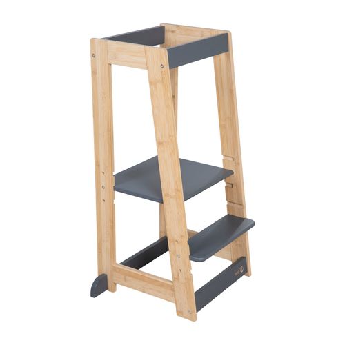 Tour D'apprentissage Évolutive En Bambou Fsc® - Anthracite / Naturel
