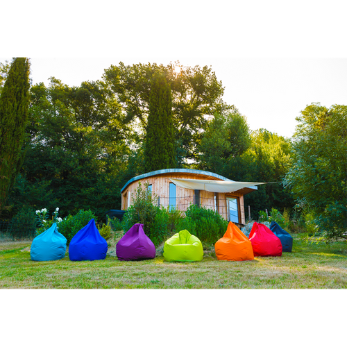 Pouf - Poire d'extérieur William Original Bleu Roi