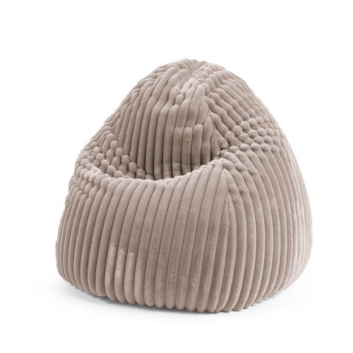 Pouf Poire Raya XL Taupe