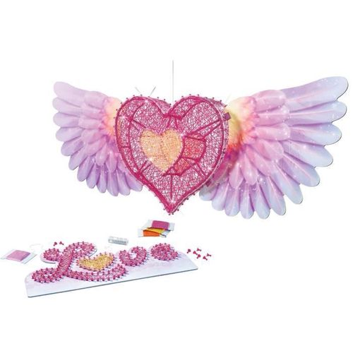 String It Maxi: 3d Coeur - - Coffret Complet En Fil Tendu - Loisir Créatif Enfant Diy - 2 Modeles