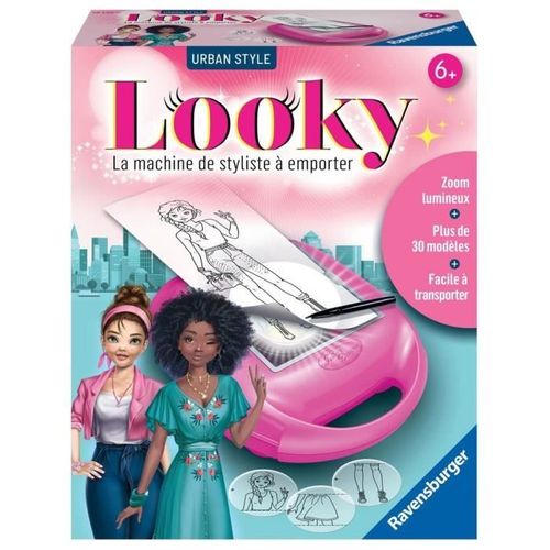 Looky Midi Urban Style - Machine à dessin de mode pour enfant dès 6 ans