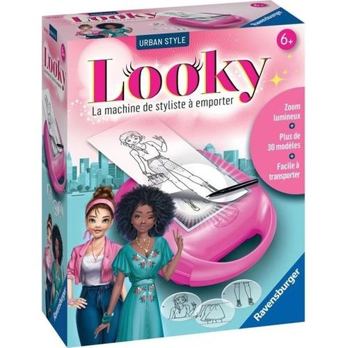 Looky Midi Urban Style - Machine à dessin de mode pour enfant dès 6 ans