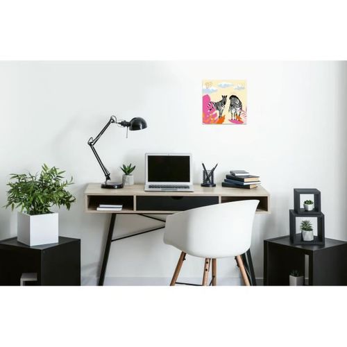 Creart Zèbre 20x20 Cm - Format Carré - Peinture Par Numéros – Dès 12 Ans – - 23666