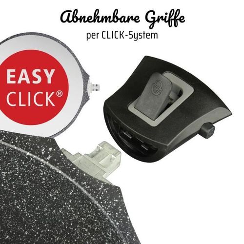 Marmite Fonte D'aluminium - Easy Click - 28 Cm - Induction