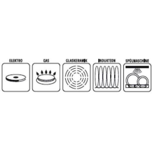 Poele à Crepes - 26 Cm - Induction - Aluminium Avec Étaleur