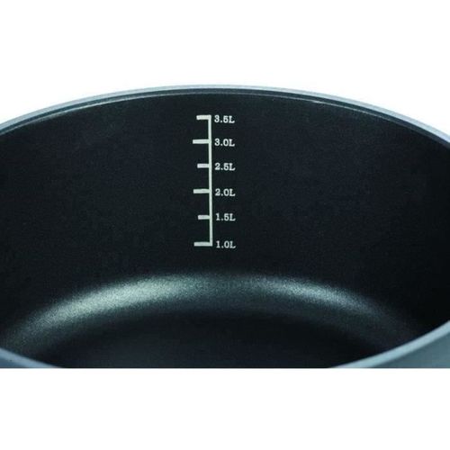 Faitout Fonte D'aluminium - Silcoguss - 28 Cm - Induction - Noir