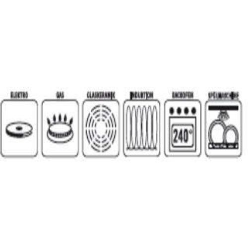 Marmite Fonte Massive - Grey Shadow - 24 Cm - Ronde - Induction - Gris