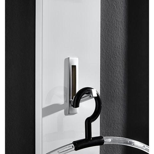 Panneau De Porte-manteau Noir 3255-83