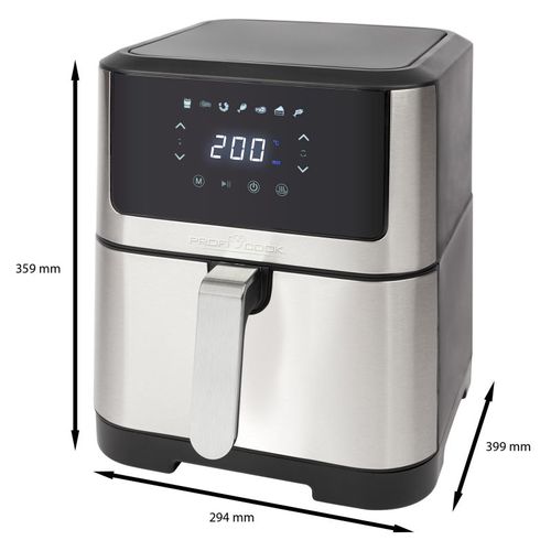 Friteuse à Air Chaud Air Fryer 8l Inox  PC-fr1269h-inox