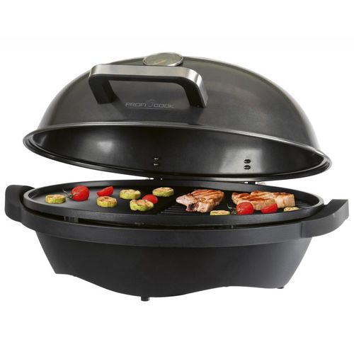 Barbecue Sur Pied Électrique 2400w Noir  PC-bqs1303-noir