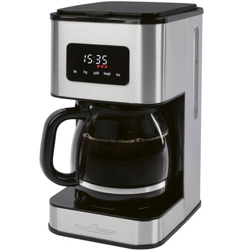 Machine à Café 1,5l 900w Acier Inoxydable PC-ka1299-inox
