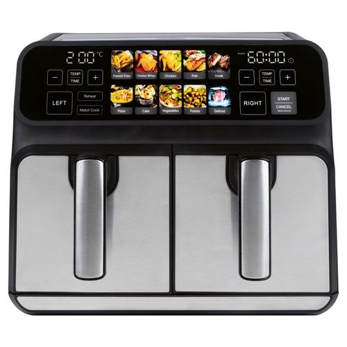 Friteuse à Air Chaud Air Fryer 8l Double Compartiment  PC-fr1287h