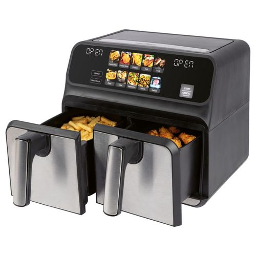 Friteuse à Air Chaud Air Fryer 8l Double Compartiment  PC-fr1287h