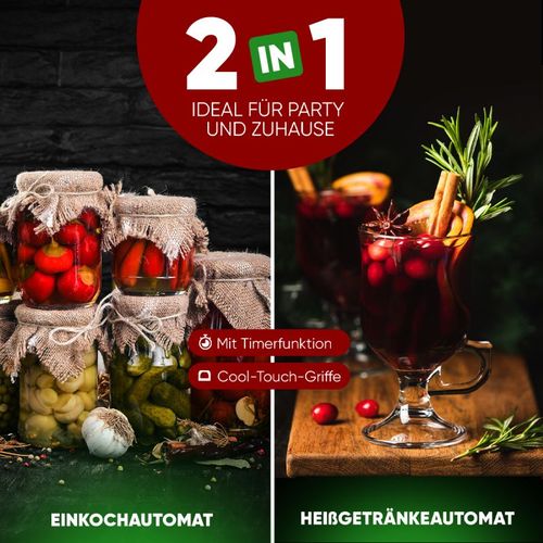 Stérilisateur à Bocaux 32l Inox  PC-eka1283-inox