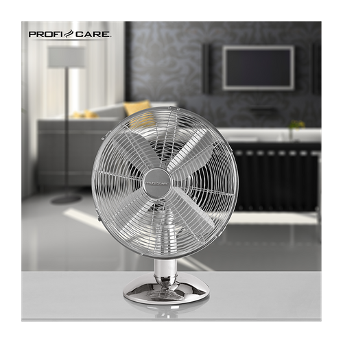 Ventilateur De Table Design Inox 30 Cm PC-vl 3063 M