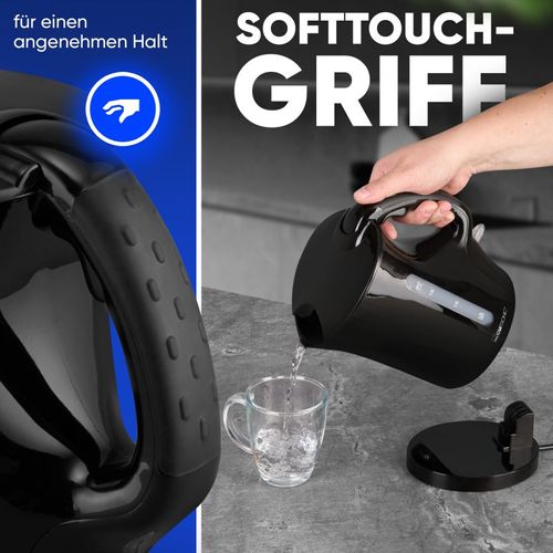 Bouilloire 1,7l 2200w Noir  Wk3819-noir