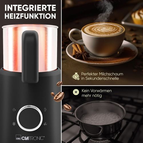 Mousseur à Lait 500w Ms3812-noir