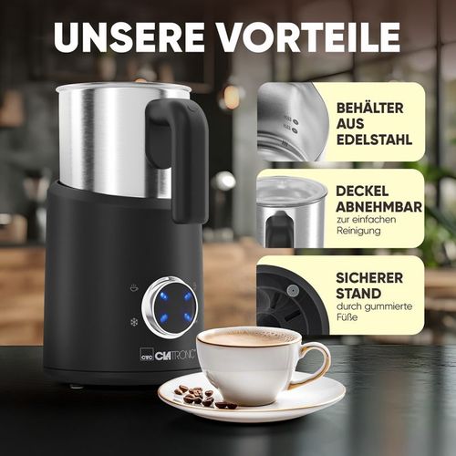 Mousseur à Lait 500w Ms3812-noir